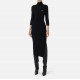 Rochie ELISABETTA FRANCHI, Guler inalt, ribbed knit fabric, Negru - AM23B56E2110 Rochie ELISABETTA FRANCHI, Guler inalt, ribbed knit fabric, Negru - AM23B56E2110