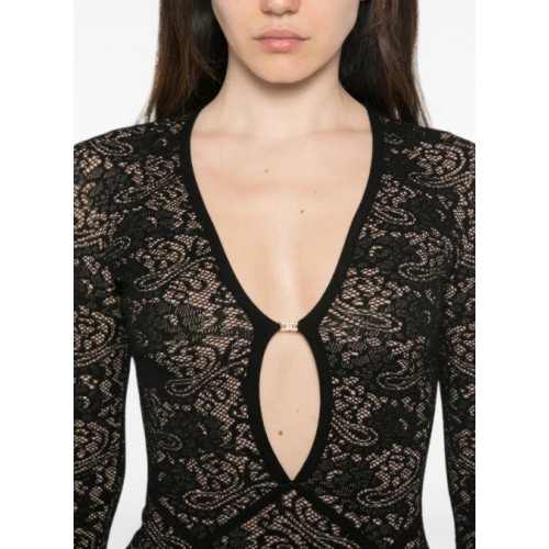 Rochie ELISABETTA FRANCHI, long-sleeve midi dress