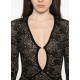 Rochie ELISABETTA FRANCHI, long-sleeve midi dress - AM26Q66E2FR9