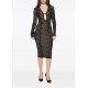 Rochie ELISABETTA FRANCHI, long-sleeve midi dress - AM26Q66E2FR9