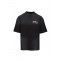 Tricou AMIRI, graphic-print Hollywood, Negru