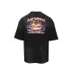 Tricou AMIRI, graphic-print Hollywood, Negru - AM326JR0040002