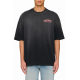 Tricou AMIRI, graphic-print Hollywood, Negru - AM326JR0040002