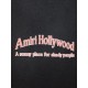 Tricou AMIRI, graphic-print Hollywood, Negru - AM326JR0040002