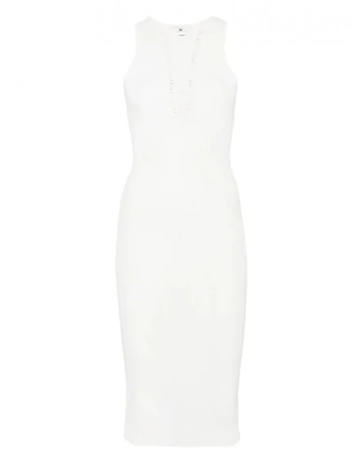 ROCHIE ELISABETTA FRANCHI, Knitted, Special, Midi, White - AM55B52E2360 ROCHIE ELISABETTA FRANCHI, Knitted, Special, Midi, White - AM55B52E2360