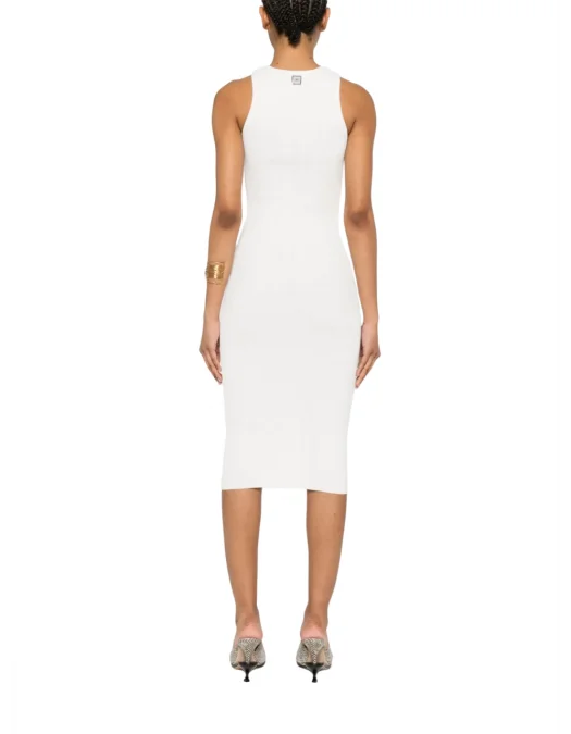 ROCHIE ELISABETTA FRANCHI, Knitted, Special, Midi, White - AM55B52E2360 ROCHIE ELISABETTA FRANCHI, Knitted, Special, Midi, White - AM55B52E2360