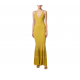 ROCHIE ELISABETTA FRANCHI, Red Carpet, Knit Dress, Curry Yellow - AM68B52E2DC6 ROCHIE ELISABETTA FRANCHI, Red Carpet, Knit Dress, Curry Yellow - AM68B52E2DC6