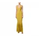 ROCHIE ELISABETTA FRANCHI, Red Carpet, Knit Dress, Curry Yellow - AM68B52E2DC6 ROCHIE ELISABETTA FRANCHI, Red Carpet, Knit Dress, Curry Yellow - AM68B52E2DC6