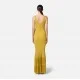 ROCHIE ELISABETTA FRANCHI, Red Carpet, Knit Dress, Curry Yellow - AM68B52E2DC6 ROCHIE ELISABETTA FRANCHI, Red Carpet, Knit Dress, Curry Yellow - AM68B52E2DC6