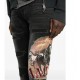 Jeans AMIRI,Ripped Graphic Jeans - AMBMJE1049097
