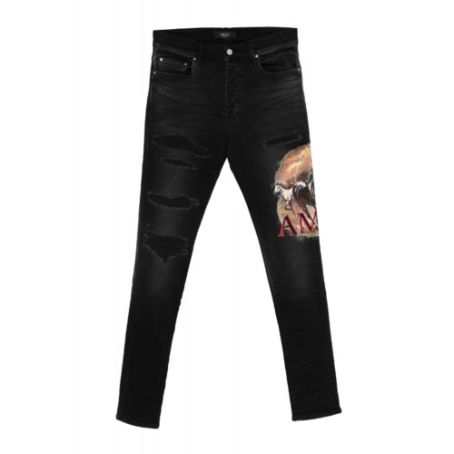 Jeans AMIRI,Ripped Graphic Jeans