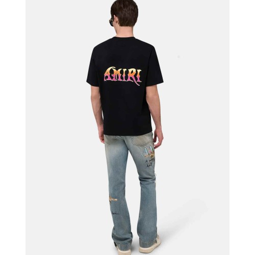 Jeans AMIRI, CHATEAU MX1 STRAIGHT FLARE, Bleu