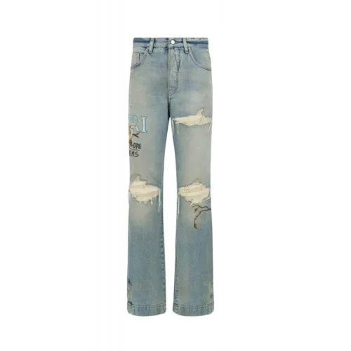 Jeans AMIRI, CHATEAU MX1 STRAIGHT FLARE, Bleu