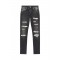 Jeans AMIRI, Snake Thrasher Skinny Jeans, Negru