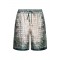 Bermude AMIRI, GREEN Silk shorts