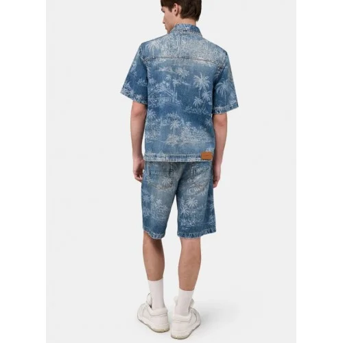 Camasa AMIRI,CHATEAU PALMS DENIM SHIRT