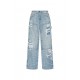 Jeans AMIRI, Logo Print, Style, Blue - AMDNGH1094FADEDINDIGO Jeans AMIRI, Logo Print, Style, Blue - AMDNGH1094FADEDINDIGO