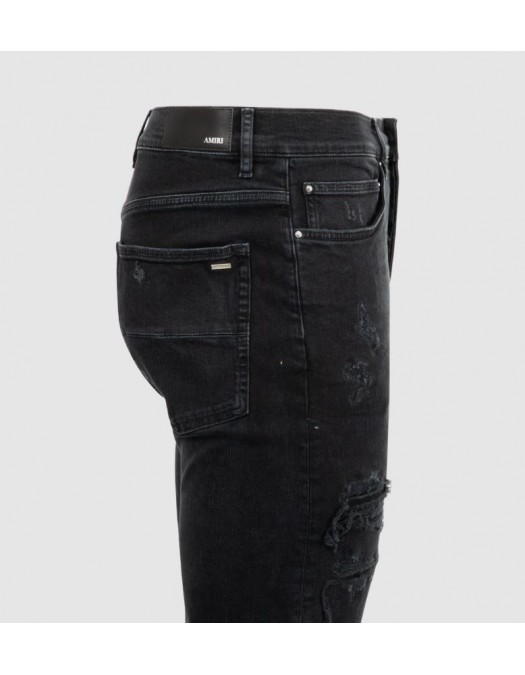Jeans AMIRI, Neon lights slim jean, Black - AMDNSM1019DUSK BLACK