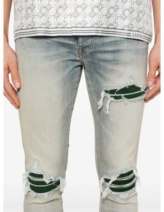 Jeans AMIRI, MX1 skinny jeans - AMDNSY1135ANTIGUEINDIGO