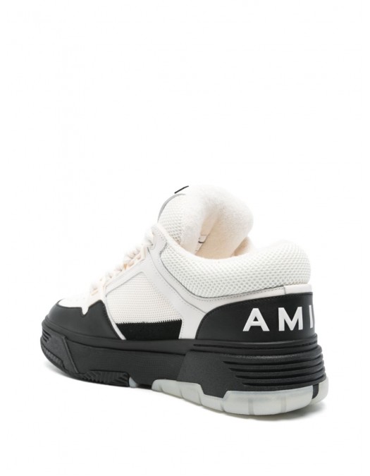 Sneakers AMIRI, MA-1, Panda, New Tech Leather, White - AMFOSR1084001