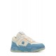 Sneakers AMIRI, MA-1 Design, Blue Details, White - AMFOSR1084509