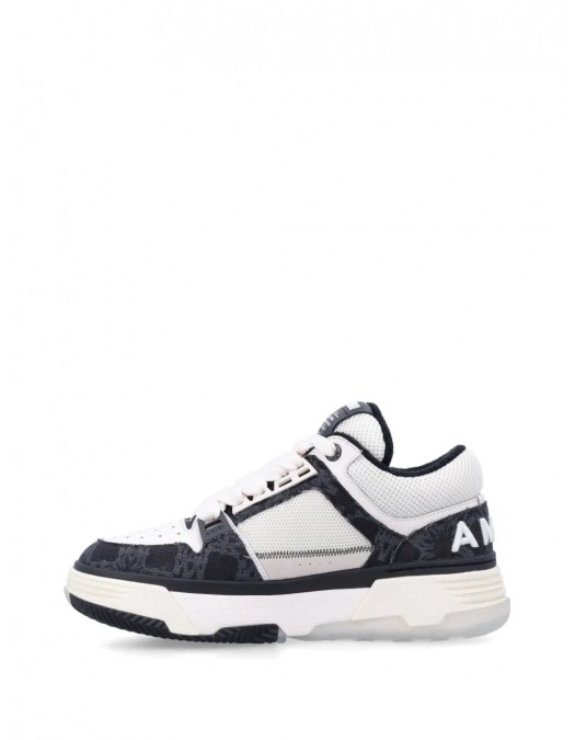 Sneakers AMIRI, MA-1 Quad, Black Details, White - AMFOSR1085BLACK