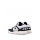 Sneakers AMIRI, MA-1 Quad, Black Details, White - AMFOSR1085BLACK