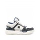 Sneakers AMIRI, MA-1 Quad, Navy Blue Details, White - AMFOSR1095MIDNIGHTINDIGO