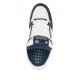 Sneakers AMIRI, MA-1 Quad, Navy Blue Details, White - AMFOSR1095MIDNIGHTINDIGO