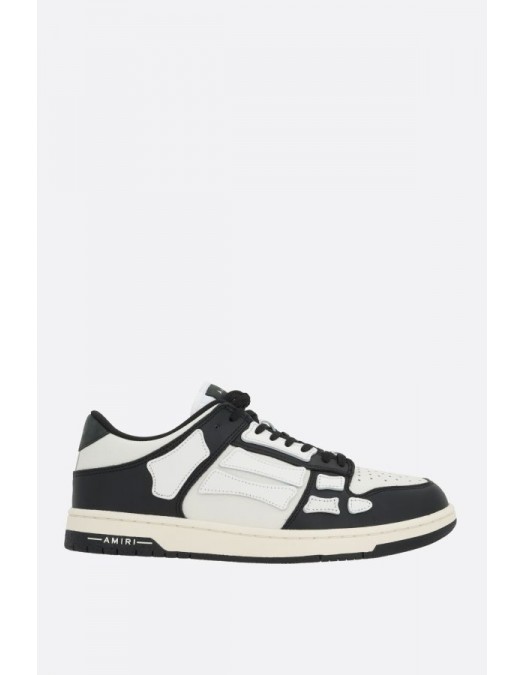Sneakers AMIRI, SKEL-TOP LOW, Black/White - AMFOSR1098004