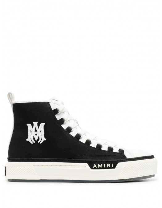 Sneakers AMIRI , MA Court High Top, Blackwhite MFS015004 - AMFOSR109900