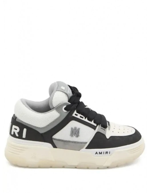 Sneakers AMIRI, MA-1 Design, Black Details, White - AMFOSR1121001