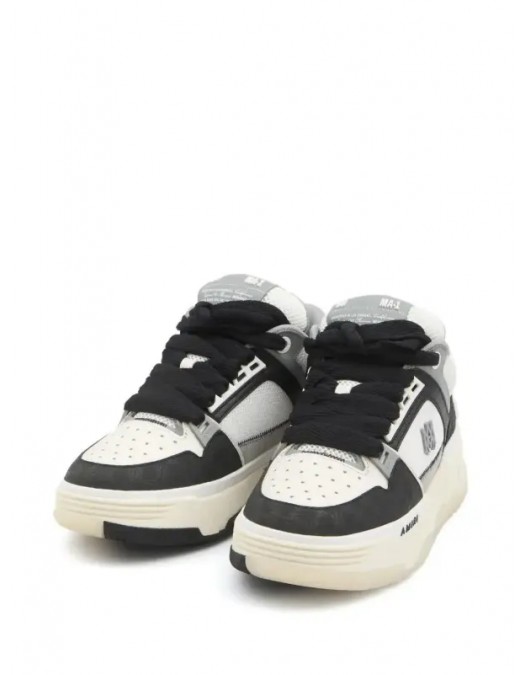 Sneakers AMIRI, MA-1 Design, Black Details, White - AMFOSR1121001