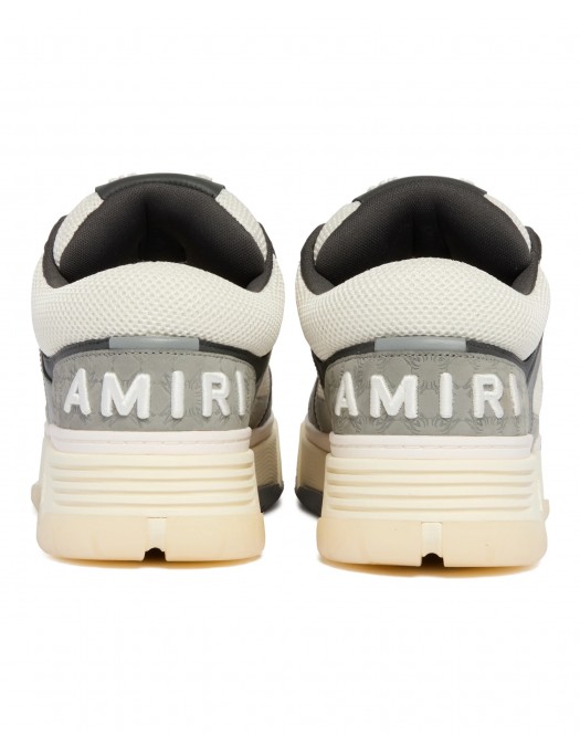 Sneakers AMIRI, MA-1, Grey Details, Men, White - AMFOSR1121GREY