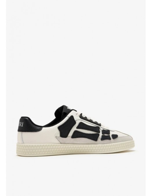 Sneakers AMIRI, Pacific Bones Design, White, Black - AMFOSR1126BLACK