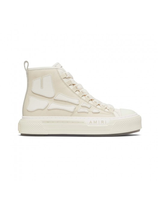 Sneakers AMIRI, High Top, Skel Court Hi, Men, Beige - AMFOSR1149BIRCH Sneakers AMIRI, High Top, Skel Court Hi, Men, Beige - AMFOSR1149BIRCH