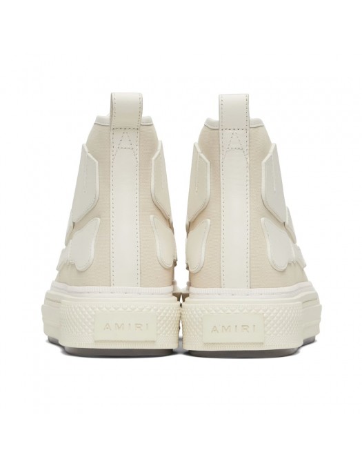 Sneakers AMIRI, High Top, Skel Court Hi, Men, Beige - AMFOSR1149BIRCH Sneakers AMIRI, High Top, Skel Court Hi, Men, Beige - AMFOSR1149BIRCH