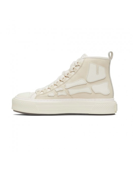 Sneakers AMIRI, High Top, Skel Court Hi, Men, Beige - AMFOSR1149BIRCH Sneakers AMIRI, High Top, Skel Court Hi, Men, Beige - AMFOSR1149BIRCH