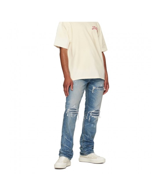 Sneakers AMIRI, High Top, Skel Court Hi, Men, Beige - AMFOSR1149BIRCH Sneakers AMIRI, High Top, Skel Court Hi, Men, Beige - AMFOSR1149BIRCH