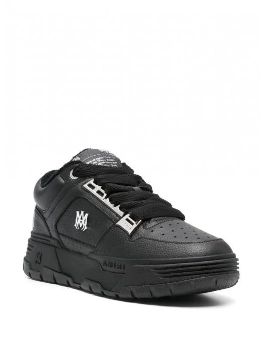 Sneakers AMIRI,  MA-1 sports shoes, Black leather - AMFOSR1152001