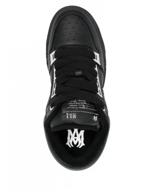 Sneakers AMIRI,  MA-1 sports shoes, Black leather - AMFOSR1152001