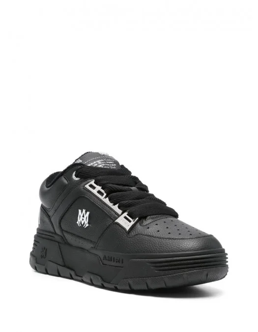 Sneakers AMIRI, MA-1, Metallic, Lace Up, Men, Black