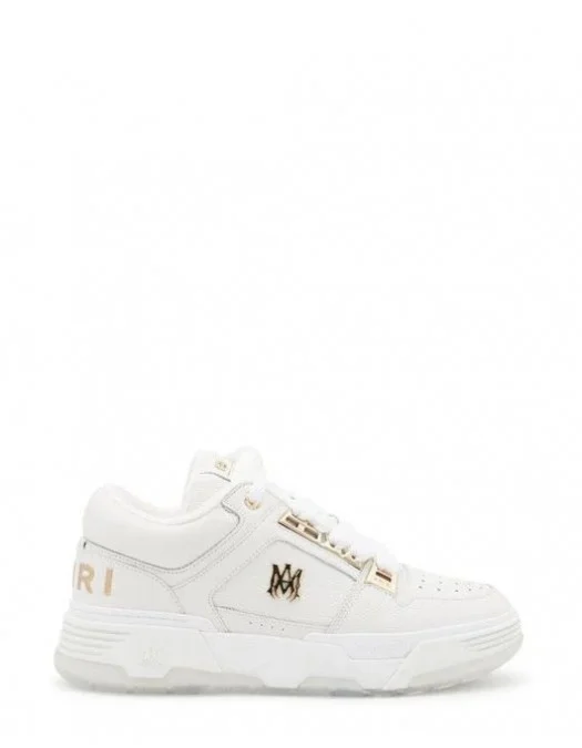 Sneakers AMIRI, MA-1, Metallic Details, White - AMFOSR1152WHITE Sneakers AMIRI, MA-1, Metallic Details, White - AMFOSR1152WHITE