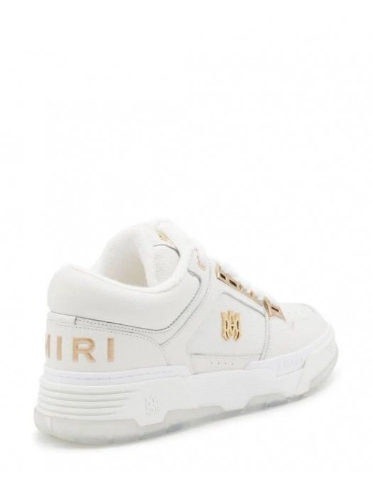 Sneakers AMIRI, MA-1, Metallic Details, White - AMFOSR1152WHITE Sneakers AMIRI, MA-1, Metallic Details, White - AMFOSR1152WHITE