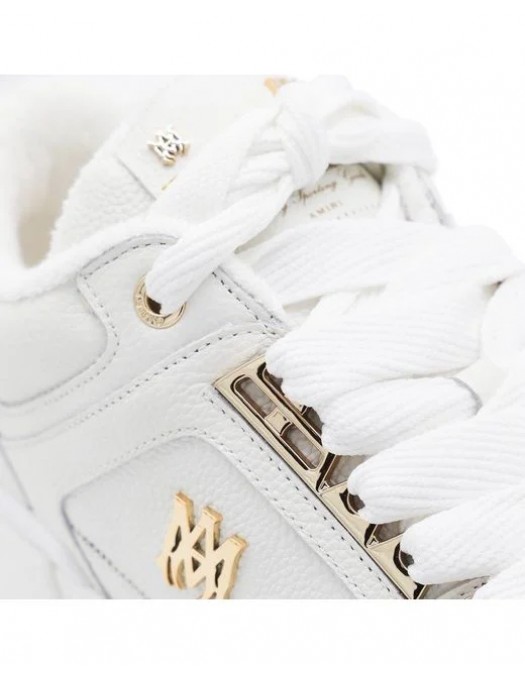 Sneakers AMIRI, MA-1, Metallic Details, White - AMFOSR1152WHITE Sneakers AMIRI, MA-1, Metallic Details, White - AMFOSR1152WHITE