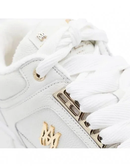 Sneakers AMIRI, MA-1, Metallic Details, White - AMFOSR1152WHITE Sneakers AMIRI, MA-1, Metallic Details, White - AMFOSR1152WHITE