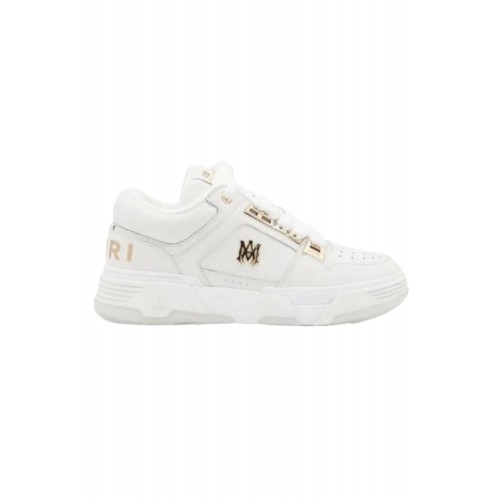 Sneakers AMIRI, MA-1, Metallic Details, White Sneakers AMIRI, MA-1, Metallic Details, White