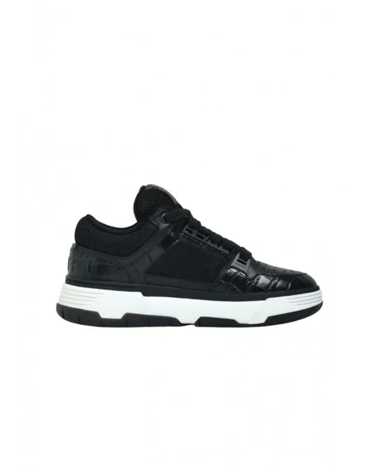 Sneakers AMIRI, Croc Debossed MA-1, Croco, Black - AMFOSR1172BLACK