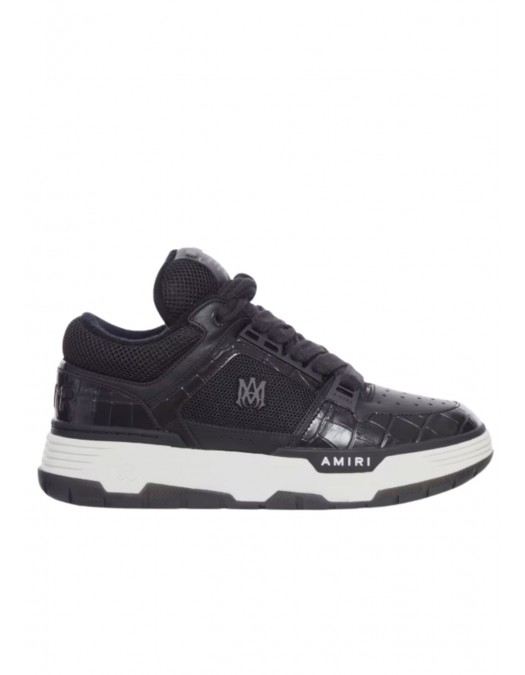 Sneakers AMIRI, Croc Debossed MA-1, Croco, Black - AMFOSR1172BLACK