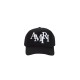 Sapca AMIRI, Staggered Canvas Hat, Negru - AMHACP1039099